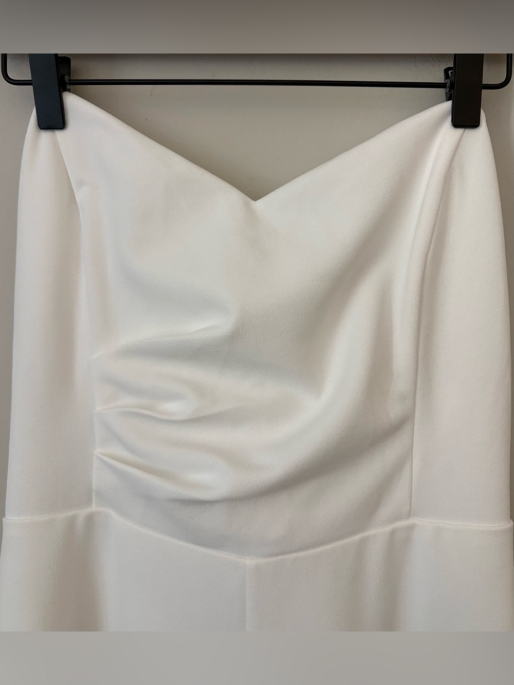 Lulu's White Strapless Sweetheart Wide-Leg Jumpsuit - Picture 3 of 12